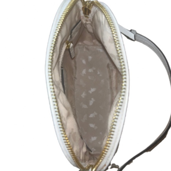 Radley London Women's Chelsea Faux Croc Zip Top Cross-Body, White - Picture 2 of 13